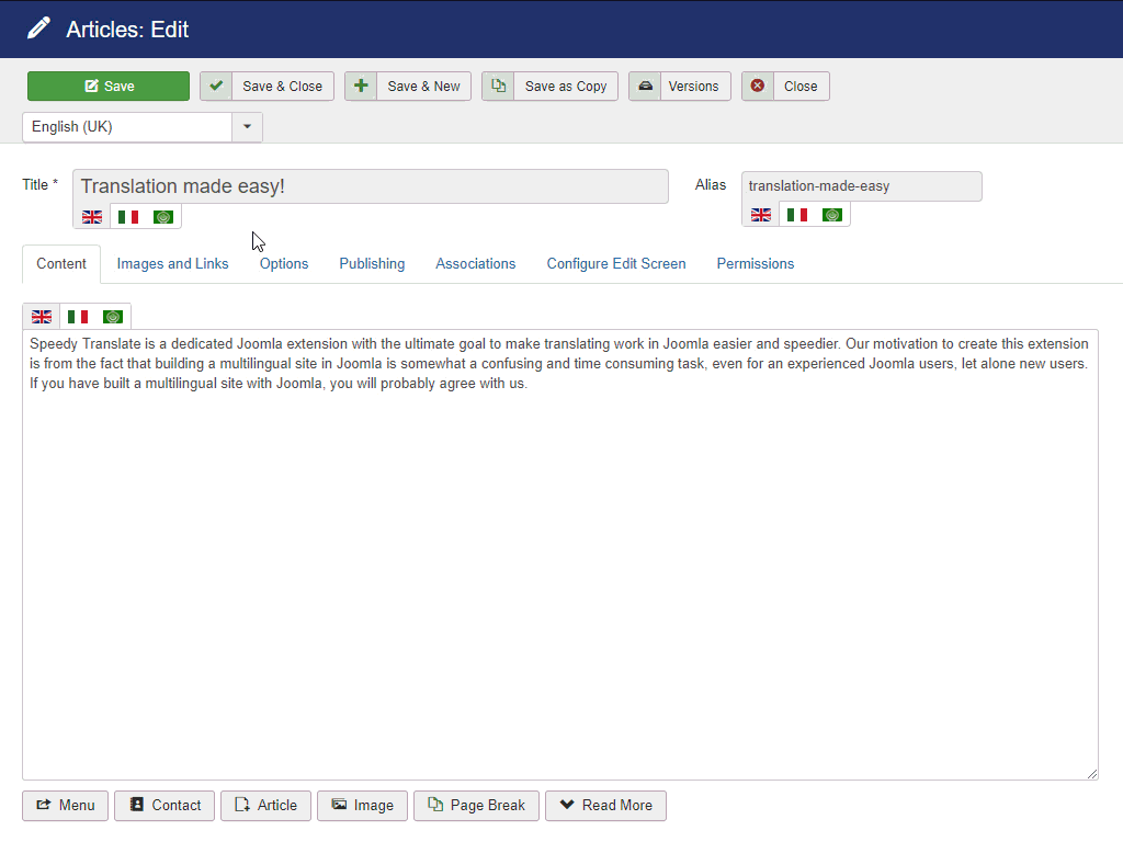 Speedy Translate - Automatic Translation
