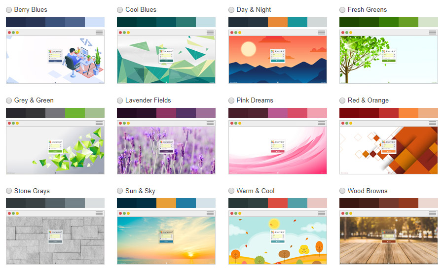 Admin Customizer - Color Scheme