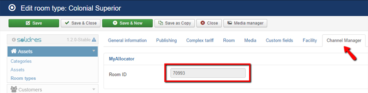 How to configure Channel Manager