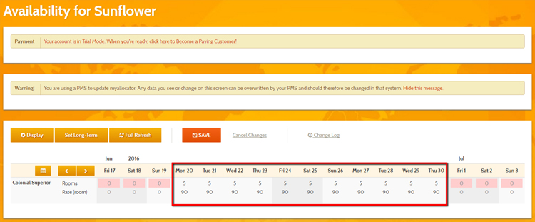 How to configure Channel Manager
