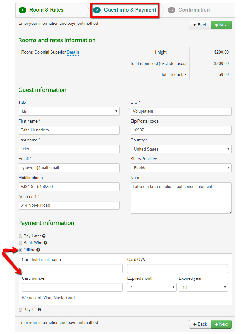 How to configure Offline payment plugin