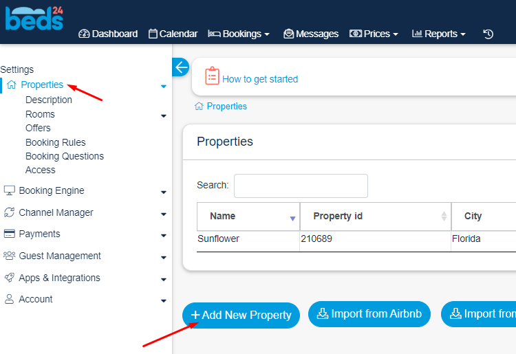 How to configure Beds24 Channel Manager