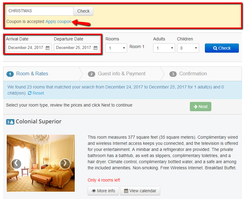 How to configure Coupon