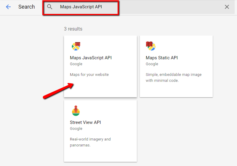 How to generate Google Maps API Key