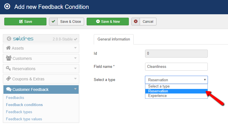 How to configure Feedback