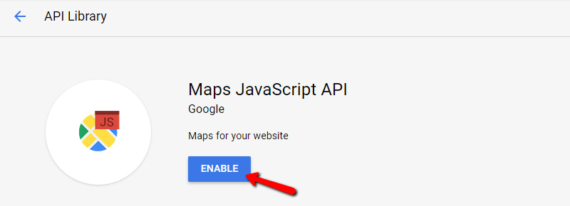 How to generate Google Maps API Key