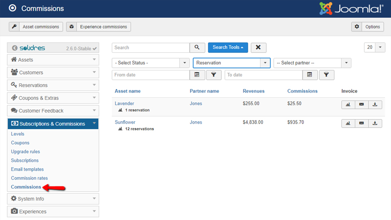 How to configure subscription and commission in Hub plugin