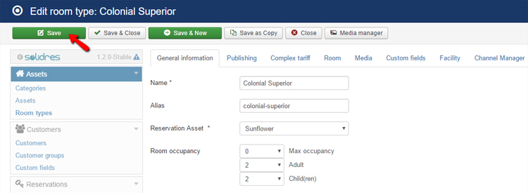 How to configure Channel Manager