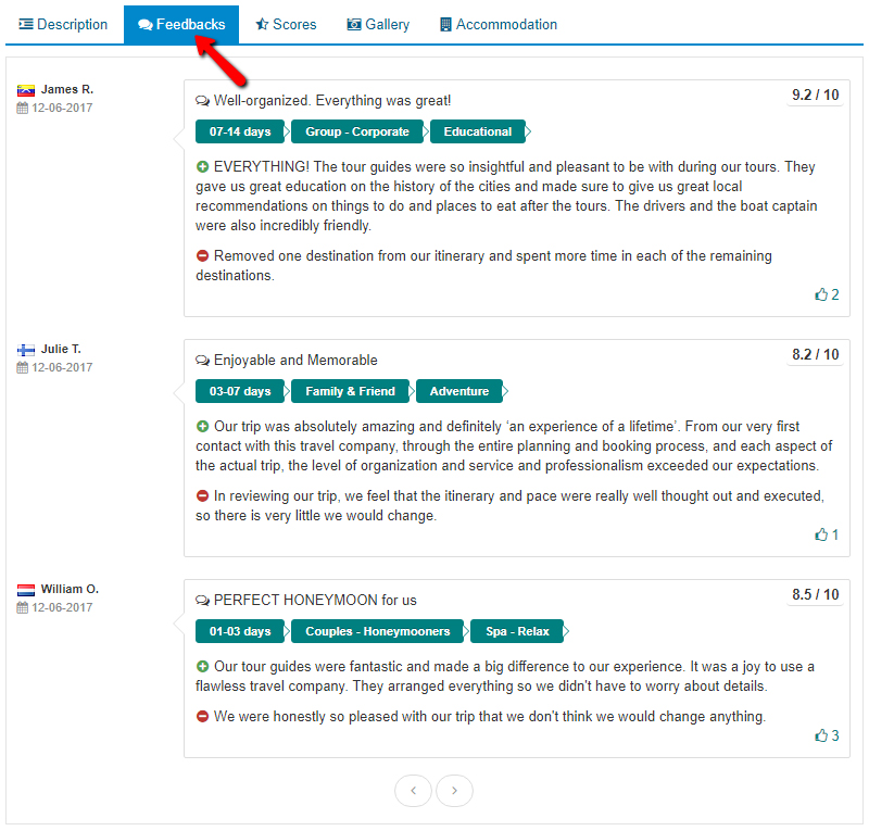 Experience (Tour & Activities)