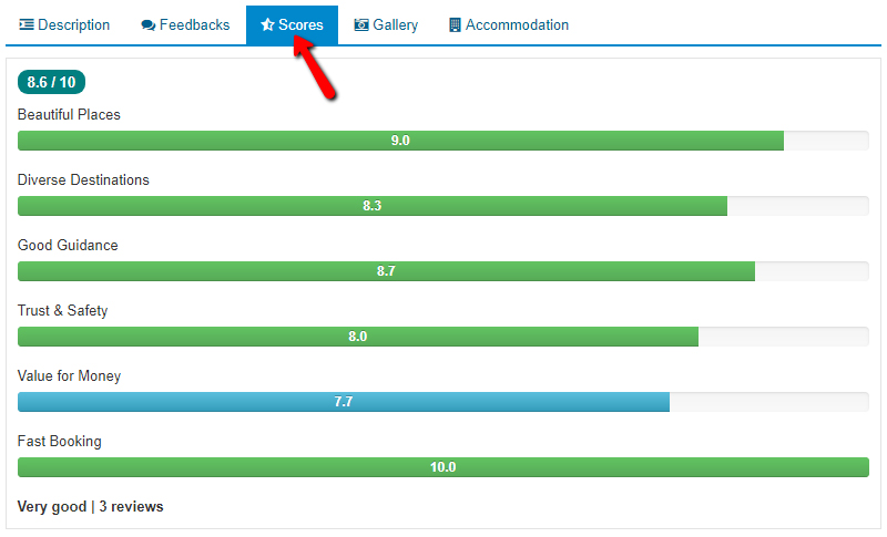 Experience (Tour & Activities)